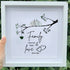 Sweet Flock Of Birds Family Sea Glass Framed Art - image 8