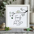 Sweet Flock Of Birds Family Sea Glass Framed Art - White - 8" X 8" - image 12