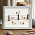 Rustic Farmhouse Roosters Sea Glass Framed Art - White - 6" X 8" - image 14