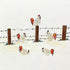 Rustic Farmhouse Roosters Sea Glass Framed Art - image 2