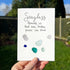 Shining Pieces Inspirational Quote Sea Glass Framed Art - Seaglass Card - 8" X 6" - image 1