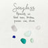 Shining Pieces Inspirational Quote Sea Glass Framed Art - image 2