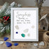 Shining Pieces Inspirational Quote Sea Glass Framed Art - White - 8" X 6" - image 14