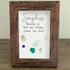 Shining Pieces Inspirational Quote Sea Glass Framed Art - image 6