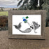 Ocean Whisper Mermaid Sea Glass Framed Art - image 3