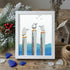 Calming Coastal Seagulls Sea Glass Framed Art - White - 8" X 6" - image 9