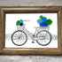 Seaside Adventure Coastal Bicycle Sea Glass Framed Art - image 6