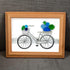 Seaside Adventure Coastal Bicycle Sea Glass Framed Art - image 4