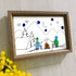 Starry Campfire Tales Sea Glass Framed Art - image 6