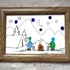 Starry Campfire Tales Sea Glass Framed Art - image 5