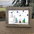 Starry Campfire Tales Sea Glass Framed Art - image 3