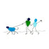 Coastal Stroll With Puppy Sea Glass Framed Art - image 2