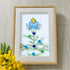 Festive Cheer Christmas Crab Sea Glass Framed Art - image 4