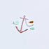 Steady Anchor & Joyful Fish Sea Glass Framed Art - image 2