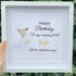 Custom Birthday Celebration Sea Glass Framed Art - image 5
