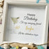 Custom Birthday Celebration Sea Glass Framed Art - image 4