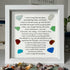 Meaningful Poem Age Like Sea Glass Framed Art - image 0
