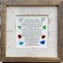 Meaningful Poem Age Like Sea Glass Framed Art - image 4