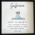 Retirement Gift Custom Name & Year Sea Glass Framed Art - image 4