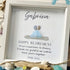 Retirement Gift Custom Name & Year Sea Glass Framed Art - image 0