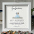 Retirement Gift Custom Name & Year Sea Glass Framed Art - image 6
