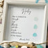 Custom Proverbs Strength & Dignity Sea Glass Framed Art - image 6