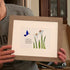 Bloom & Learn Teacher Tribute Sea Glass Framed Art - image 2