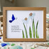 Bloom & Learn Teacher Tribute Sea Glass Framed Art - Walnut Brown - 6" X 8" - image 8