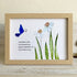 Bloom & Learn Teacher Tribute Sea Glass Framed Art - Oak - 6" X 8" - image 7