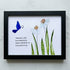 Bloom & Learn Teacher Tribute Sea Glass Framed Art - Black - 6" X 8" - image 9