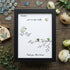 Teachers Give Us Wings Custom Name Sea Glass Framed Art - Black - 8" X 6" - image 7