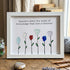 Seeds Of Knowledge Teacher Tribute Sea Glass Framed Art - White - 6" X 8" - image 10