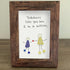 The One-in-a-Million Teacher Sea Glass Framed Art - image 0