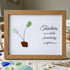 A Teacher's Legacy Of Growth Sprout Sea Glass Framed Art - Walnut Brown - 6" X 8" - image 8