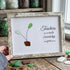 A Teacher's Legacy Of Growth Sprout Sea Glass Framed Art - Retro White - 6" X 8" - image 11