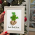 "Don't Be A Prick" Cactus Sea Glass Framed Art - image 5