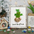 "Don't Be A Prick" Cactus Sea Glass Framed Art - Retro White - 8" X 6" - image 11