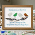 Good Friends Are Like Stars Sea Glass Framed Art - Walnut Brown - 6" X 8" - image 8