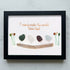 Friends Make the World Beautiful Sea Glass Framed Art - Black - 6" X 8" - image 9