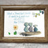 Hearts Like Dogs & Petals Sea Glass Framed Art - image 0