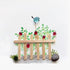 Garden Song Bird & Berry Sea Glass Framed Art - image 2