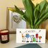 Coastal Cheers Colorful Cocktail Sea Glass Framed Art - Seaglass Card - 6" X 8" - image 1