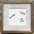 Gone Fishing Fisherman's Tale Sea Glass Framed Art - image 0