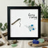 Gone Fishing Fisherman's Tale Sea Glass Framed Art - Black - 8" X 8" - image 9
