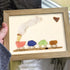 Coastal Choo-Choo Chain Sea Glass Framed Art - image 6