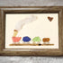 Coastal Choo-Choo Chain Sea Glass Framed Art - image 3