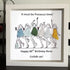 Prosecco Time Custom Birthday Age Sea Glass Framed Art - image 5