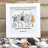 Prosecco Time Custom Birthday Age Sea Glass Framed Art - image 0