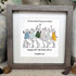 Prosecco Time Custom Birthday Age Sea Glass Framed Art - image 3
