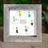 Circle Of Thanks Retirement Sea Glass Framed Art - image 6
